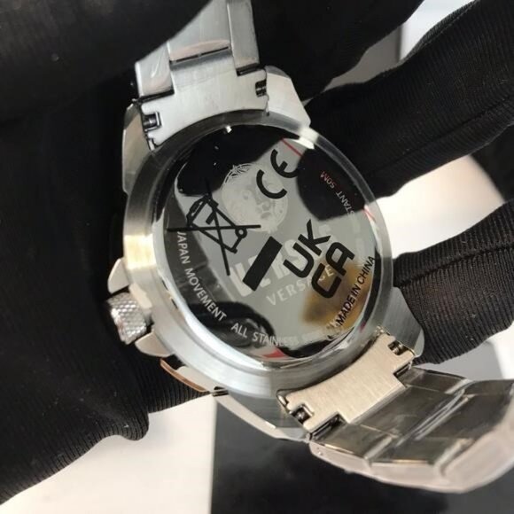 New - 💯 Original Versus VERSACE6e Arrondissement Crystal Men's WatchVSP1M1421 - Picture 3 of 13